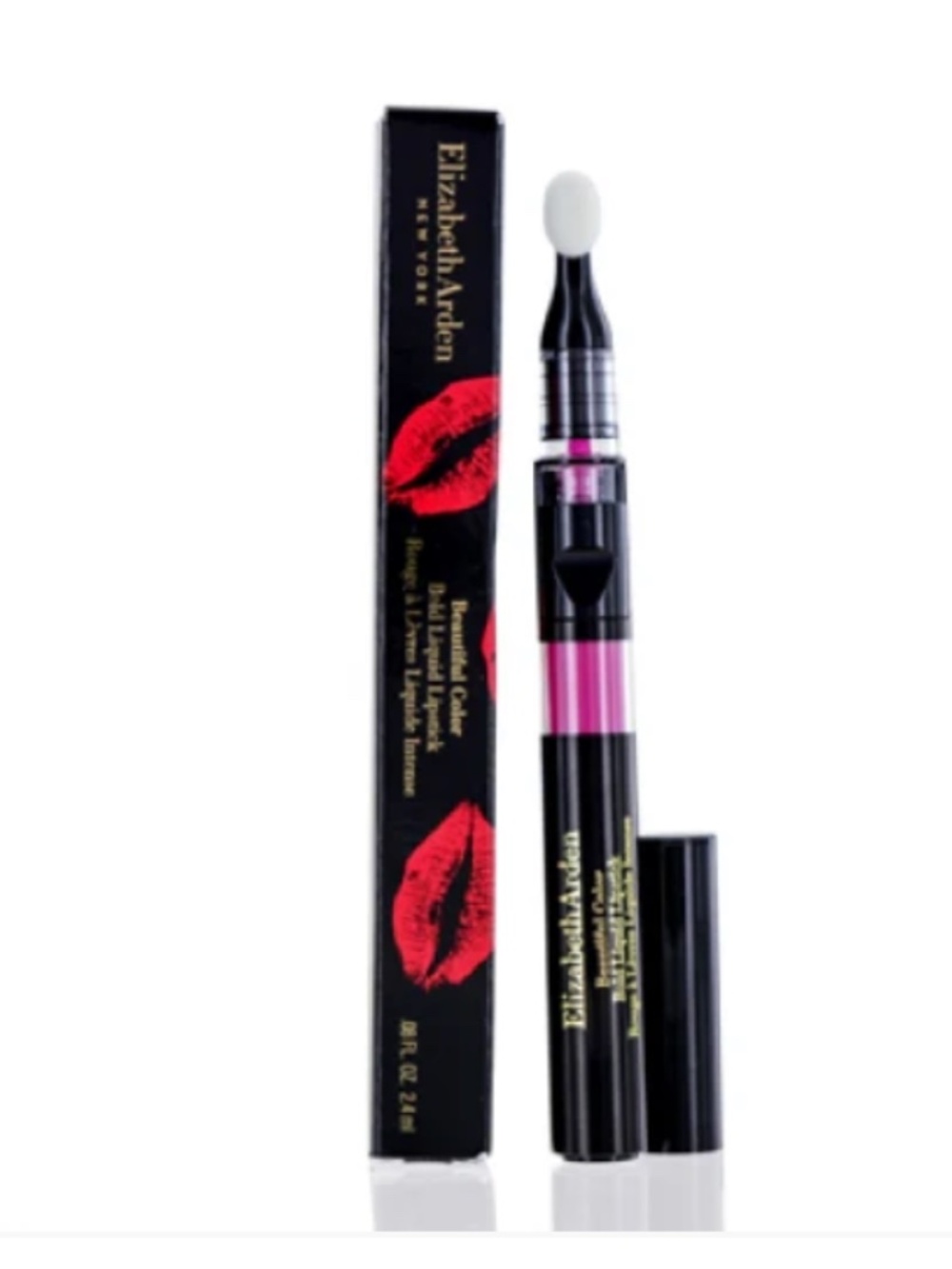 ELIZABETH ARDEN BEAUTIFUL COLOR BOLD LIQUID LIPSTICK Extreme Pink 0.08 oz